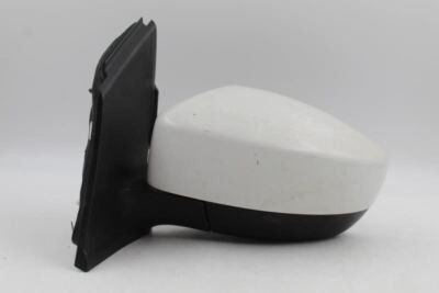 Left Driver Side White Door Mirror Power Fits 2013-2016 FORD ESCAPE OEM #18816
