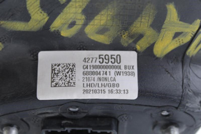 Left Driver Side Black 10 Pin Door Mirror Fits 2021 BUICK ENCOREGX OEM #18717 high resolution2