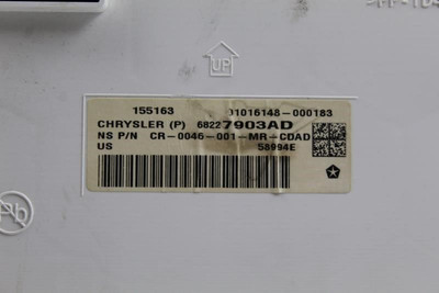 Speedometer MPH 3.5" Screen Fits 2017 CHRYSLER PACIFICA OEM #18050 68227903AD high resolution2