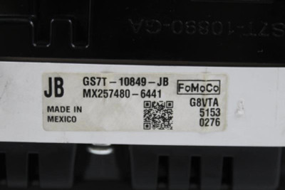 Speedometer Cluster 44K Miles MPH Fits 2016 FORD FUSION OEM #19430 GS7T-10849-JB high resolution2