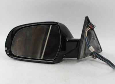 Left Driver Side Black Door Mirror Power Sedan Fits 2010-2016 AUDI A4 OEM #18693 021053