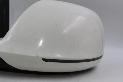 Left Driver Side White Door Mirror Power QQ1 Fits 2007-2009 AUDI Q7 OEM #17961 4LT8574095 high resolution2