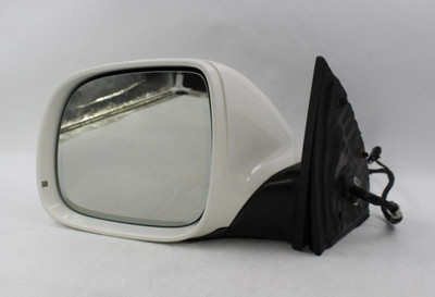 Left Driver Side White Door Mirror Power QQ1 Fits 2007-2009 AUDI Q7 OEM #17961 4LT8574095 high resolution2