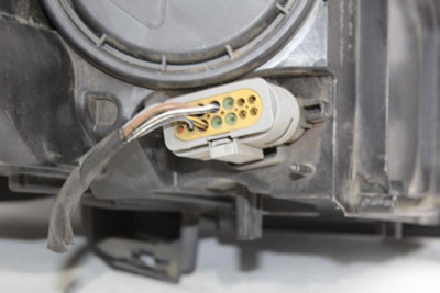 Left Driver Headlight Halogen 204 Type Fits 2013-2015 MERCEDES GLK350 OEM #19485 A2048204139 high resolution2