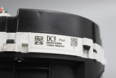 Speedometer US Market VIN C 8th Digit Hev 7.0" Display 2019 IONIQ OEM #3675 94023-G2660 high resolution2