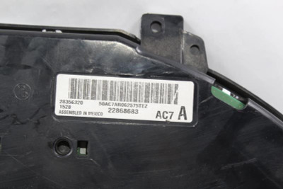 Speedometer 62K Miles MPH US Market Fits 2014-2017 CHEVROLET TRAVERSE OEM #22428 22868683 high resolution2