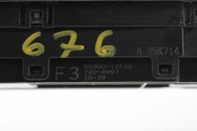Temperature Control Hatchback Single Mode Fits 2019 TOYOTA COROLLA OEM #20737 55900-12F30 high resolution2