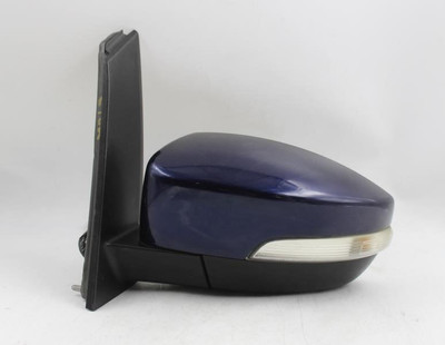 Left Driver Side Blue Door Mirror Heated Fits 2015-2018 FORD C-MAX OEM #21402 DM5Z17683E high resolution2