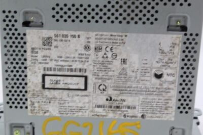 Audio Equipment Radio Receiver Radio Fits 2018-2019 VOLKSWAGEN JETTA OEM #17465 561035150B
