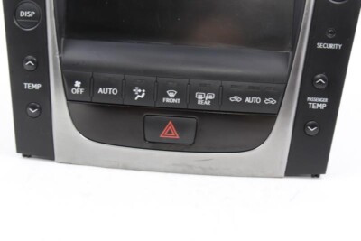 Info-GPS-TV Screen Display Fits 2010-2011 LEXUS GS450H OEM #17542 86431-30201, 86805-30121
