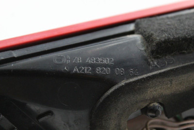 Right Passenger Tail Light 212 Type Fits 2010-2013 MERCEDES E350 OEM #37046 A2129060458, A2128200864 high resolution2