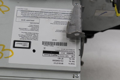 Audio Equipment Radio Display And Receiver Fits 2015-18 TOYOTA AVALON OEM #20521 86100-07131 high resolution2