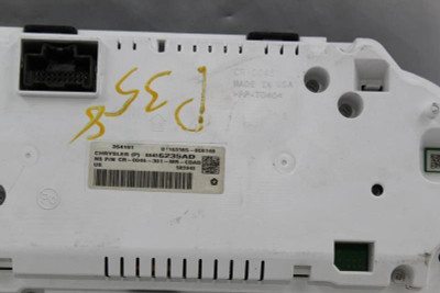 Speedometer 83K Miles Fits 2020 CHRYSLER PACIFICA OEM #19901 68436235AD high resolution2