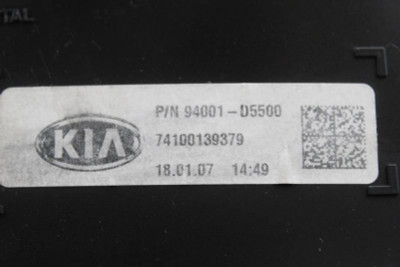Speedometer Cluster MPH US Built Fits 2018 KIA OPTIMA OEM #19523 94001-D5500 high resolution2