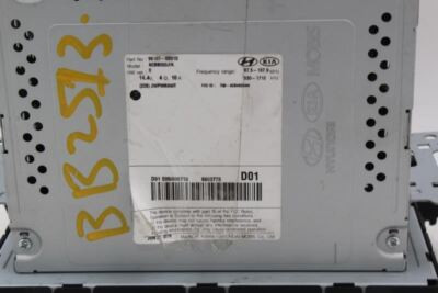 Audio Equipment Radio Receiver US Market VIN C 8th Digit 2017-2019 NIRO #14414 96160-G5010