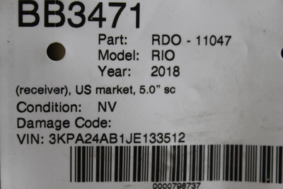 Audio Equipment Radio Receiver US Market 5.0" Screen Fits 18-19 RIO 14288 96180-H9850WK high resolution2