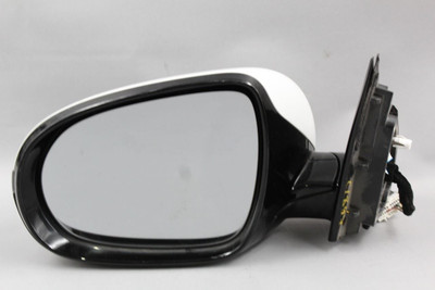 Left White Driver Side View Mirror Power Turn Signal 2016-2020 SORENTO #36589 87610C6080 high resolution2