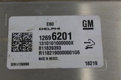Engine ECM 2.5L Fits 17-20 ACADIA 14280 12696201
