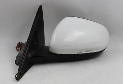 Left Driver Side White 17 Wire Door Mirror Power 2010-2015 JAGUAR XF OEM #15650 high resolution2