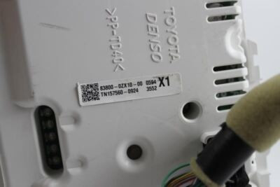 Speedometer Cluster MPH 2014-2016 TOYOTA COROLLA OEM #15948 83800-0ZX10