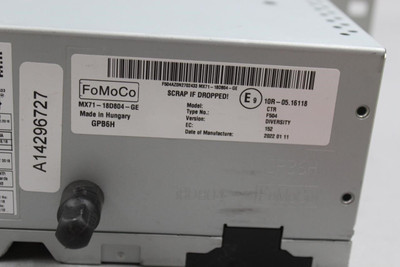 MAVERICK  2022 Audio Equipment Radio Receiver OEM #38379 MX71-18D804-GE high resolution2