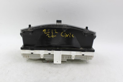 Speedometer Cluster US Market Lower Tachometer EX 2012-13 HONDA CIVIC OEM #15355 78200-TR0-A410-M1 high resolution2