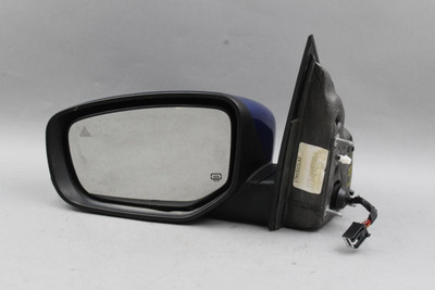 Left Driver Side Blue Door Mirror Electric Heated 2013-2016 DODGE DART OEM 38276 1TA131ARAI, 6AC751X8AA high resolution2