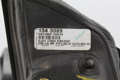 Left Driver Side Oxford White 5 Pin Door Mirror 2017-2019 FORD ESCAPE OEM #12081 GJ5417683-DB54WF high resolution2