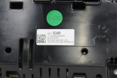 Speedometer Cluster 61K Miles 2017 CHEVROLET VOLT OEM #12421 84075349 high resolution2