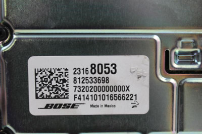 Audio Equipment Radio Amplifier Bose Audio System Opt Uqa Fits 14 ATS 13196 23168053 high resolution2