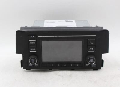 Audio Equipment Radio 2017 HONDA CIVIC OEM #12950 39100-TBA-A11