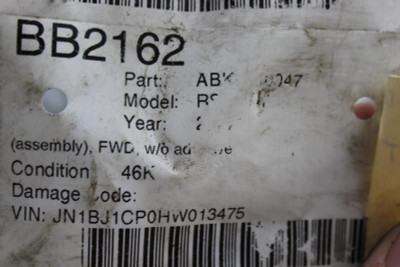 Anti-Lock Brake Part Assembly FWD Fits 17 QASHQAI 13518 476606MA2A high resolution2