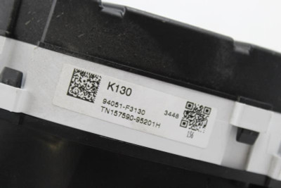 Speedometer Cluster Market MPH Sedan US Built Fits 19-20 ELANTRA 13803 94051-F3130 high resolution2