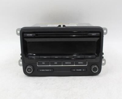 Audio Equipment Radio Receiver Radio Am-fm-single-cd Fits 15-17 JETTA 13868 1K0035164H