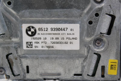 Audio Equipment Radio Wagon Amplifier Fits 17-19 BMW 330i 10469 65129390447 high resolution2