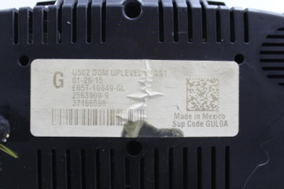 Speedometer 54K Miles MPH 2014-2015 FORD EXPLORER OEM #12267 EB5T-10849-GL high resolution2