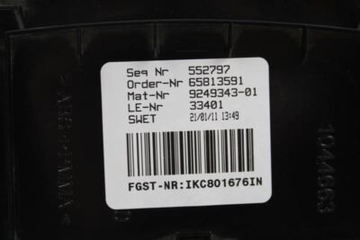 Speedometer Cluster 127K Miles MPH US Market 2011 BMW 528i OEM #12265 9249323-01