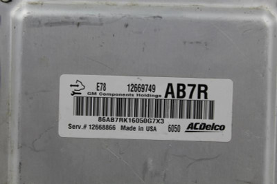 Engine ECU ECM Electronic Control Module 2012-2016 BUICK ENCORE OEM #13019 12669749 high resolution2