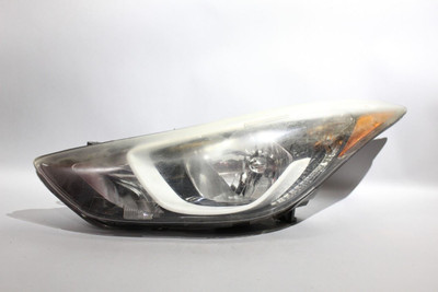 Left Driver Headlight Sedan Projector Fits 2014-2016 HYUNDAI ELANTRA OEM #37691 high resolution2