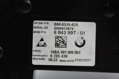 Speedometer With Head-up Display MPH Fits 14-17 MINI COOPER 11501 6843997-01, 9265439 high resolution2