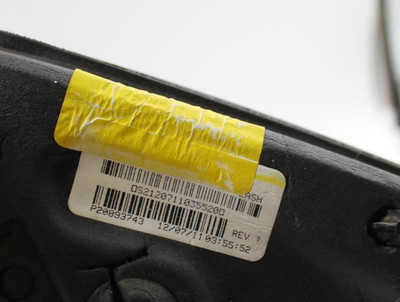 Left Driver Side Black Door Mirror Power 2008-2012 CHEVROLET MALIBU OEM #10560 P20893743 high resolution2
