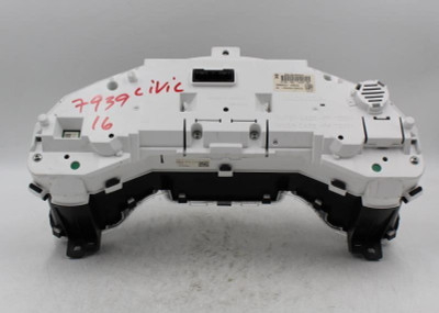 Speedometer Cluster US Market Coupe Fits 16-18 HONDA CIVIC OEM #10765 high resolution2