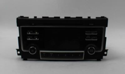 Audio Equipment Radio Receiver AM-FM-CD S 2017-2018 NISSAN ALTIMA OEM #9299 281859HT1A