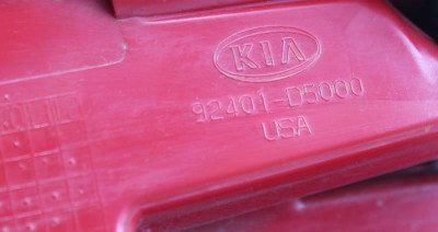 Left Driver Tail Light Incandescent Quarter Panel Mounted 16-20 KIA OPTIMA #9290 92401-D5000 high resolution2