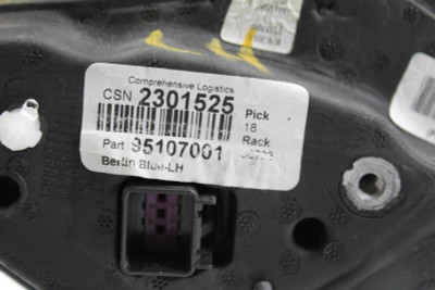 Left Driver Side Blue Door Mirror Power Limited 2011-16 CHEVROLET CRUZE OEM 8976 95107001 high resolution2