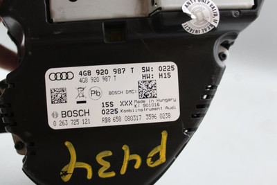 Speedometer 60K Miles MPH Fits 2017-2018 AUDI A6 OEM #36238 4G8920987T high resolution2