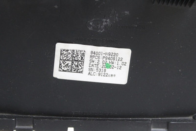 Speedometer Cluster 20K Miles US Market CVT Fits 2019-2020 KIA RIO OEM #37604 94001-H9220 high resolution2