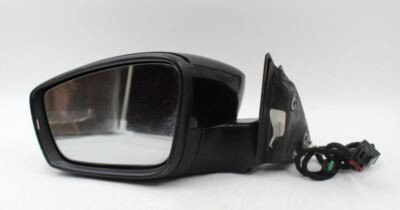 Left Driver Side Black Door Mirror Power 2006-2010 VOLKSWAGEN PASSAT OEM #8291