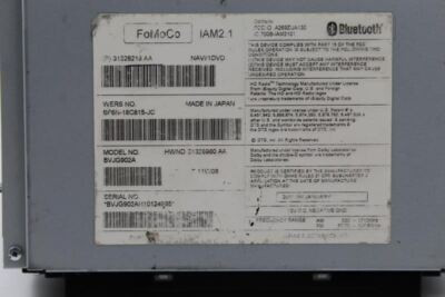 Info-GPS-TV Screen Player Fits 09-15 XK 6300 BF6N-18C815-JC