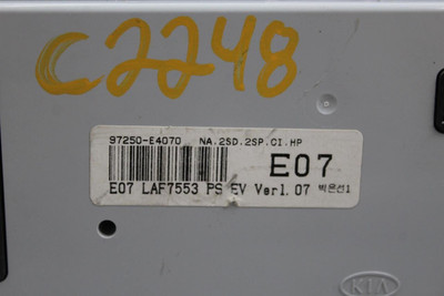 Temperature Control Electric Model EV With Navigation Fits 15-16 SOUL 37424 97250-E4070 high resolution2